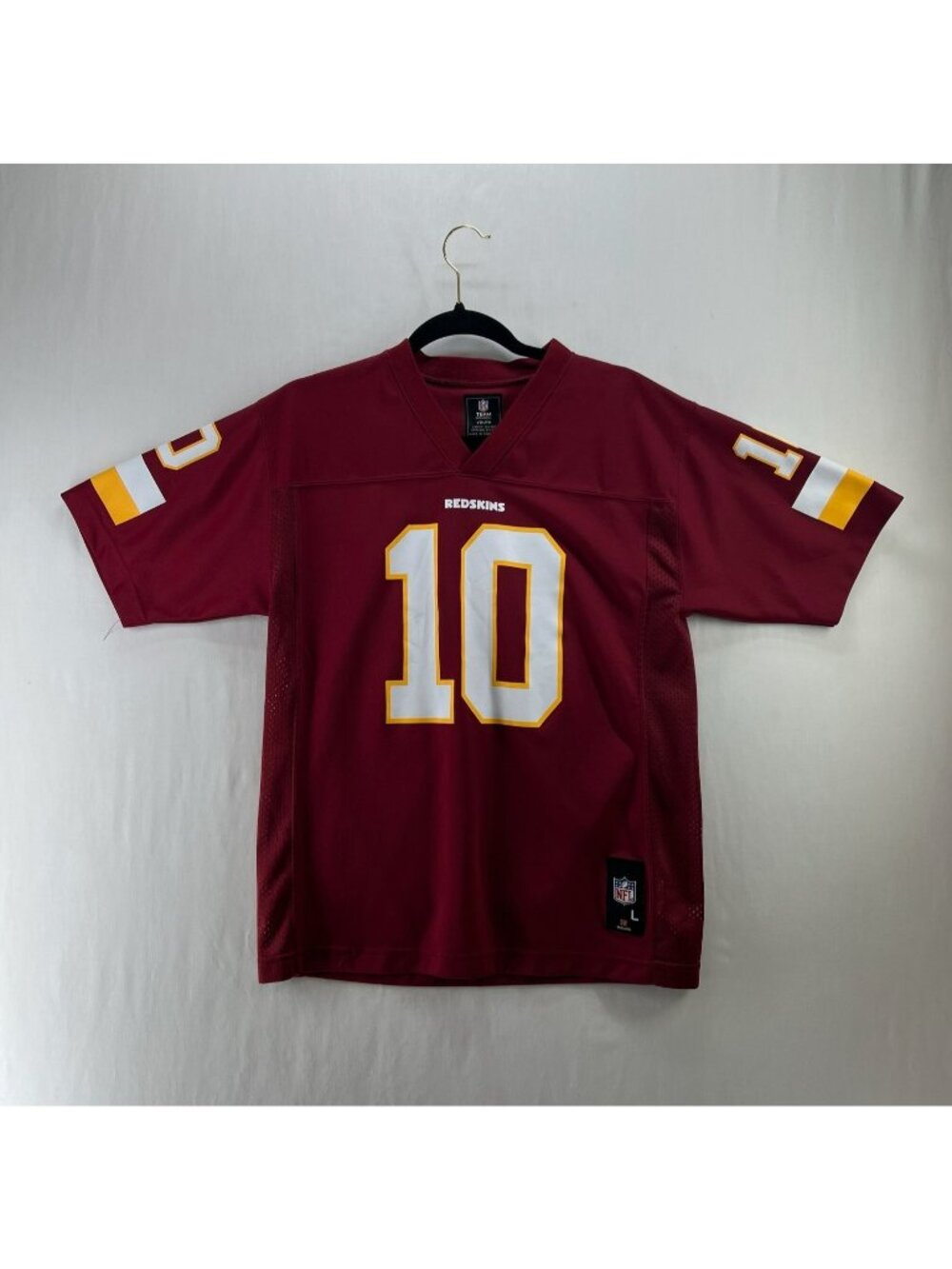 NFL Washington Redskins RG3 Jersey Youth L Griffin III 10 Football Fan Burgundy - Picture 1 of 11